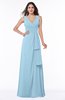 Vintage Sleeveless Zipper Floor Length Sash Plus Size Bridesmaid Dresses