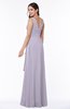 Vintage Sleeveless Zipper Floor Length Sash Plus Size Bridesmaid Dresses