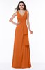 Vintage Sleeveless Zipper Floor Length Sash Plus Size Bridesmaid Dresses