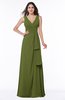 Vintage Sleeveless Zipper Floor Length Sash Plus Size Bridesmaid Dresses