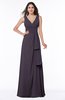 Vintage Sleeveless Zipper Floor Length Sash Plus Size Bridesmaid Dresses