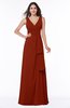 Vintage Sleeveless Zipper Floor Length Sash Plus Size Bridesmaid Dresses
