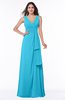 Vintage Sleeveless Zipper Floor Length Sash Plus Size Bridesmaid Dresses