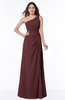 Gorgeous A-line Zipper Floor Length Ruching Plus Size Bridesmaid Dresses