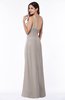 Gorgeous A-line Zipper Floor Length Ruching Plus Size Bridesmaid Dresses