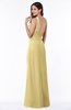 Gorgeous A-line Zipper Floor Length Ruching Plus Size Bridesmaid Dresses