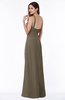 Gorgeous A-line Zipper Floor Length Ruching Plus Size Bridesmaid Dresses