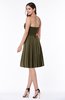Cute Strapless Zipper Chiffon Ruching Plus Size Bridesmaid Dresses