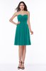 Cute Strapless Zipper Chiffon Ruching Plus Size Bridesmaid Dresses