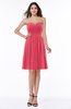 Cute Strapless Zipper Chiffon Ruching Plus Size Bridesmaid Dresses