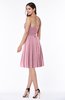 Cute Strapless Zipper Chiffon Ruching Plus Size Bridesmaid Dresses