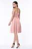 Cute Strapless Zipper Chiffon Ruching Plus Size Bridesmaid Dresses