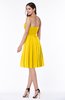 Cute Strapless Zipper Chiffon Ruching Plus Size Bridesmaid Dresses