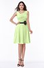 Elegant A-line V-neck Zip up Chiffon Plus Size Bridesmaid Dresses