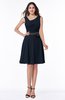 Elegant A-line V-neck Zip up Chiffon Plus Size Bridesmaid Dresses