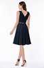 Elegant A-line V-neck Zip up Chiffon Plus Size Bridesmaid Dresses