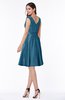 Romantic A-line Sleeveless Zipper No Plus Size Bridesmaid Dresses