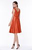 Romantic A-line Sleeveless Zipper No Plus Size Bridesmaid Dresses