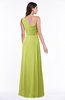 Elegant A-line Asymmetric Neckline Sleeveless Floor Length Sash Plus Size Bridesmaid Dresses