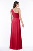 Elegant A-line Asymmetric Neckline Sleeveless Floor Length Sash Plus Size Bridesmaid Dresses