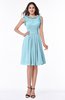 Elegant A-line Zipper Chiffon Knee Length Plus Size Bridesmaid Dresses