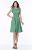 Elegant A-line Zipper Chiffon Knee Length Plus Size Bridesmaid Dresses