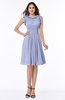 Elegant A-line Zipper Chiffon Knee Length Plus Size Bridesmaid Dresses
