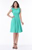 Elegant A-line Zipper Chiffon Knee Length Plus Size Bridesmaid Dresses