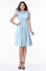 Elegant A-line Zipper Chiffon Knee Length Plus Size Bridesmaid Dresses