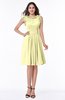 Elegant A-line Zipper Chiffon Knee Length Plus Size Bridesmaid Dresses