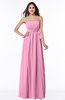 Sexy Strapless Sleeveless Chiffon Floor Length Ribbon Plus Size Bridesmaid Dresses