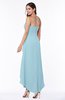 Romantic A-line Strapless Zipper Chiffon Tassel Plus Size Bridesmaid Dresses