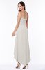 Romantic A-line Strapless Zipper Chiffon Tassel Plus Size Bridesmaid Dresses