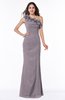 Modern Asymmetric Neckline Sleeveless Chiffon Floor Length Plus Size Bridesmaid Dresses