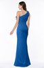 Modern Asymmetric Neckline Sleeveless Chiffon Floor Length Plus Size Bridesmaid Dresses