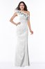Modern Asymmetric Neckline Sleeveless Chiffon Floor Length Plus Size Bridesmaid Dresses