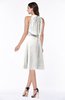 Mature A-line Halter Lace up Chiffon Rhinestone Plus Size Bridesmaid Dresses