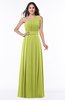 Plain Asymmetric Neckline Sleeveless Half Backless Floor Length Plus Size Bridesmaid Dresses
