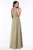 Classic Sleeveless Zip up Chiffon Floor Length Plus Size Bridesmaid Dresses