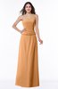 Classic Sleeveless Zip up Chiffon Floor Length Plus Size Bridesmaid Dresses
