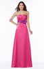 Disney Princess A-line Sleeveless Half Backless Ruching Plus Size Bridesmaid Dresses