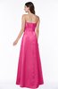 Disney Princess A-line Sleeveless Half Backless Ruching Plus Size Bridesmaid Dresses