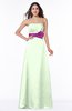 Disney Princess A-line Sleeveless Half Backless Ruching Plus Size Bridesmaid Dresses