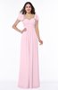 Modern Portrait Short Sleeve Floor Length Sash Plus Size Bridesmaid Dresses