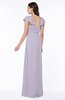 Modern Portrait Short Sleeve Floor Length Sash Plus Size Bridesmaid Dresses