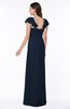Modern Portrait Short Sleeve Floor Length Sash Plus Size Bridesmaid Dresses
