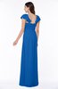 Modern Portrait Short Sleeve Floor Length Sash Plus Size Bridesmaid Dresses