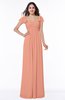 Modern Portrait Short Sleeve Floor Length Sash Plus Size Bridesmaid Dresses
