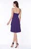 Casual A-line Zipper Chiffon Knee Length Ruching Bridesmaid Dresses