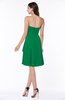Casual A-line Zipper Chiffon Knee Length Ruching Bridesmaid Dresses